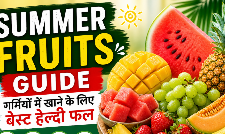 गर्मियों में खाने के लिए बेस्ट 7 फल | Summer Fruits Guide in Hindi |
